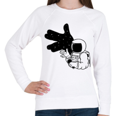 PRINTFASHION Cosmoshadow - Női pulóver - Fehér
