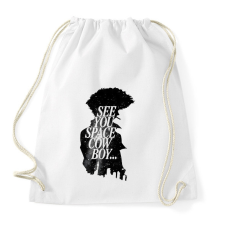 PRINTFASHION Cowboy bebop - Sportzsák, Tornazsák - Fehér tornazsák