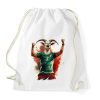 PRINTFASHION CR7 - The Goat - Sportzsák, Tornazsák - Fehér