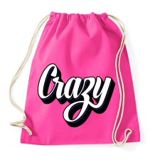 PRINTFASHION Crazy - Sportzsák, Tornazsák - Fukszia tornazsák