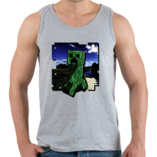 PRINTFASHION Creeper (képregény stílus) - Férfi atléta - Sport szürke atléta, trikó