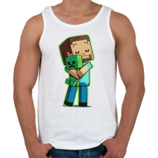 PRINTFASHION Creeper Needs Love - Férfi atléta - Fehér atléta, trikó