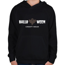 PRINTFASHION CREEPY WEAR - Gyerek kapucnis pulóver - Fekete gyerek pulóver, kardigán