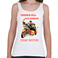 PRINTFASHION crime busters - Női atléta - Fehér