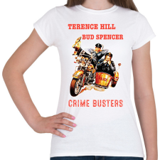 PRINTFASHION crime busters - Női póló - Fehér női póló