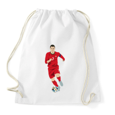 PRINTFASHION Cristiano Ronaldo - Sportzsák, Tornazsák - Fehér tornazsák