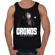 PRINTFASHION Cronos: The New Dawn - Férfi atléta - Fekete női trikó