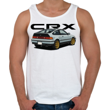 PRINTFASHION CRX - Férfi atléta - Fehér atléta, trikó