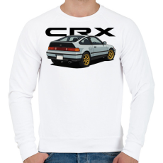 PRINTFASHION CRX - Férfi pulóver - Fehér