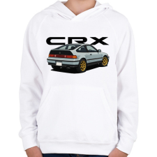 PRINTFASHION CRX - Gyerek kapucnis pulóver - Fehér gyerek pulóver, kardigán