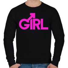 PRINTFASHION Csajszi - Férfi pulóver - Fekete férfi pulóver, kardigán