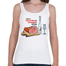 PRINTFASHION Csak a kóstolóért.. - Női atléta - Fehér