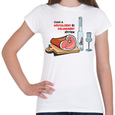 PRINTFASHION Csak a kóstolóért.. - Női póló - Fehér női póló