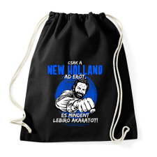 PRINTFASHION Csak a new holland ad erőt - Sportzsák, Tornazsák - Fekete tornazsák