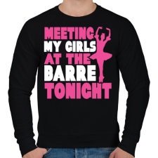 PRINTFASHION Csak csajok  - Férfi pulóver - Fekete férfi pulóver, kardigán