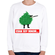 PRINTFASHION Csak egy bokor... - Gyerek pulóver - Fehér gyerek pulóver, kardigán