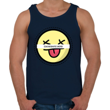 PRINTFASHION Csak másnapos vagyok - Férfi atléta - Sötétkék atléta, trikó