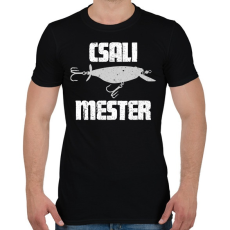 PRINTFASHION Csali mester - Férfi póló - Fekete