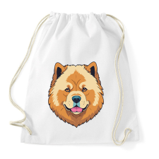 PRINTFASHION Csau csau - Sportzsák, Tornazsák - Fehér tornazsák