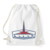 PRINTFASHION csepel 2 - Sportzsák, Tornazsák - Fehér