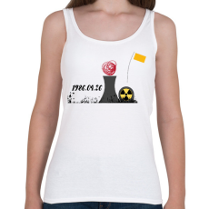 PRINTFASHION CSERNOBIL - Női atléta - Fehér