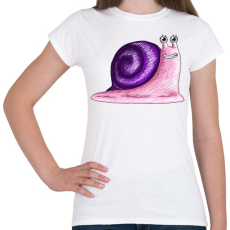 PRINTFASHION csigabiga-001 - Női póló - Fehér