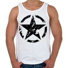 PRINTFASHION Csillag  - Férfi atléta - Fehér