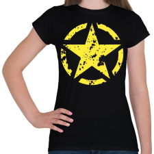PRINTFASHION Csillag  - Női póló - Fekete női póló