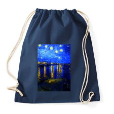 PRINTFASHION Csillagos ég a Rajna felett - Sportzsák, Tornazsák - Sötétkék tornazsák