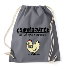 PRINTFASHION CSIRKÉS JÁTÉK - Sportzsák, Tornazsák - Grafitszürke tornazsák