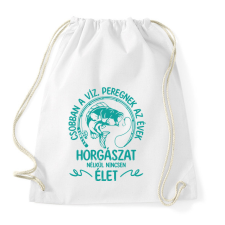 PRINTFASHION Csobban az víz - Sportzsák, Tornazsák - Fehér tornazsák