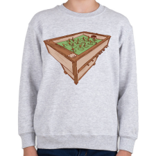 PRINTFASHION Csocsó asztal - Gyerek pulóver - Sport szürke gyerek pulóver, kardigán