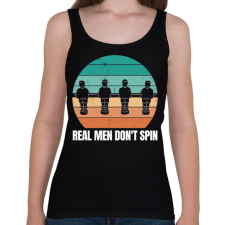 PRINTFASHION Csocsó - Női atléta - Fekete női trikó