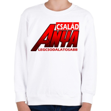 PRINTFASHION Csodás anya - Gyerek pulóver - Fehér