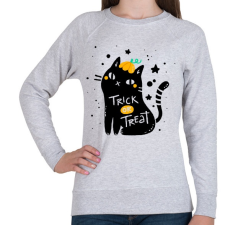 PRINTFASHION Csokit vagy csalunk - Női pulóver - Sport szürke női póló