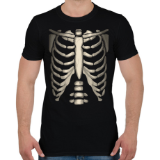 PRINTFASHION csontváz 3 - Férfi póló - Fekete