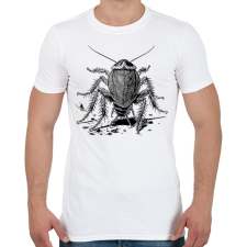 PRINTFASHION Csótány rajz - Férfi póló - Fehér férfi póló