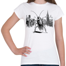 PRINTFASHION Csótány rajz - Női póló - Fehér női póló