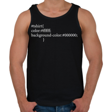 PRINTFASHION CSS - thsirt - Férfi atléta - Fekete