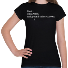 PRINTFASHION CSS - thsirt - Női póló - Fekete