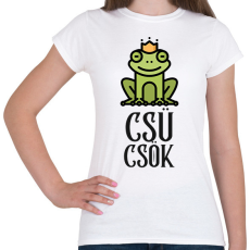 PRINTFASHION CSÜCSÖK - Női póló - Fehér