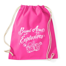 PRINTFASHION Csúcspont - Sportzsák, Tornazsák - Fukszia tornazsák