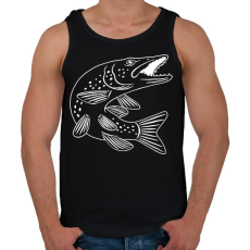 PRINTFASHION csuka - Férfi atléta - Fekete