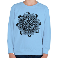 PRINTFASHION Cthulhu hívása - Gyerek pulóver - Világoskék