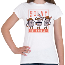 PRINTFASHION Ctrl, Alt, Del - Női póló - Fehér női póló