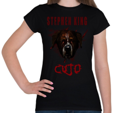 PRINTFASHION cujo 2 - Női póló - Fekete női póló