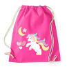 PRINTFASHION Cuki egyszarvú - Sportzsák, Tornazsák - Fukszia