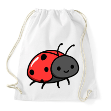 PRINTFASHION Cuki katica - Sportzsák, Tornazsák - Fehér tornazsák