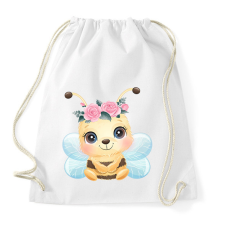 PRINTFASHION Cuki méhecske - Sportzsák, Tornazsák - Fehér tornazsák