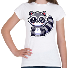 PRINTFASHION Cuki Mosómaci - Női póló - Fehér